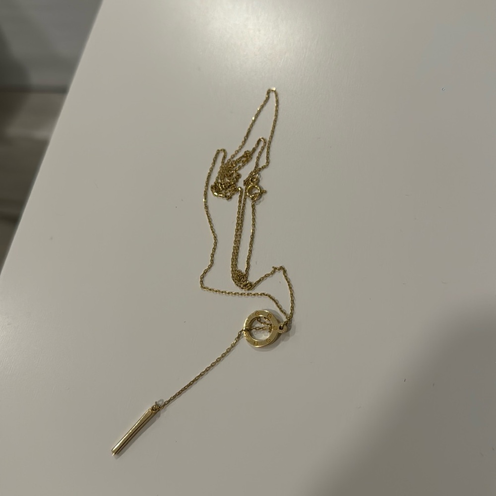 Gold necklace chain
